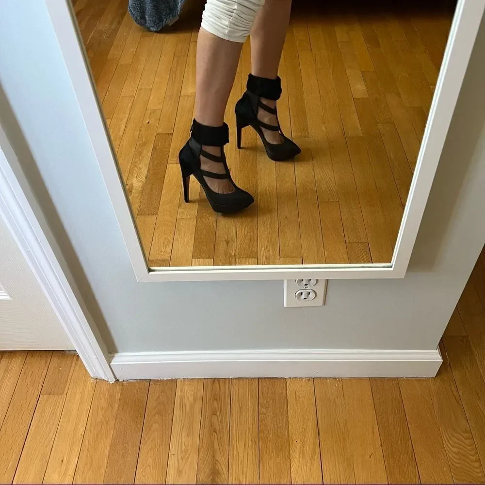 Nicholas Kirkwood x Rodarte platform booties shoes